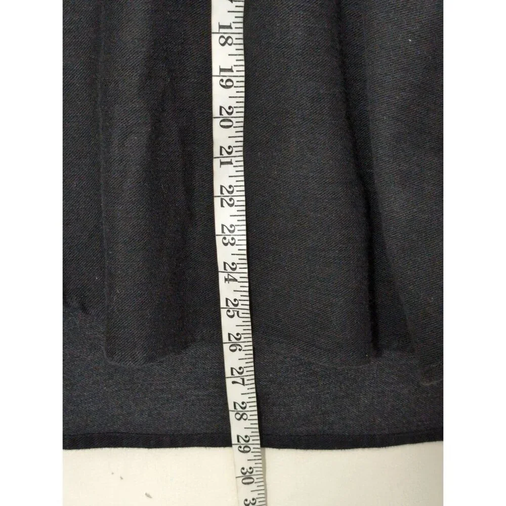 J Crew Knit Goods NY Pullover Shirt‎ Women M Black Long Sleeve Casual Chore Barn